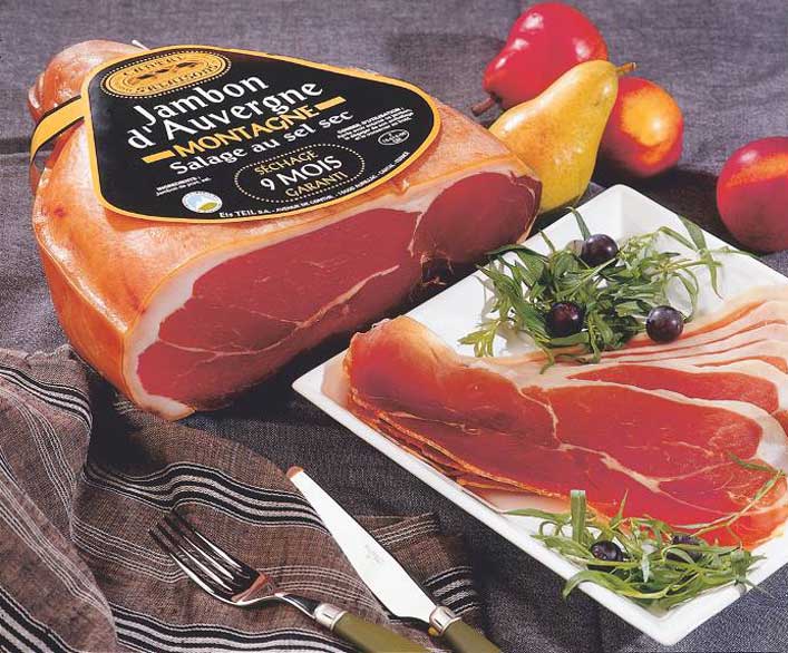 Jambon d'Auvergne - Cantal Salaisons