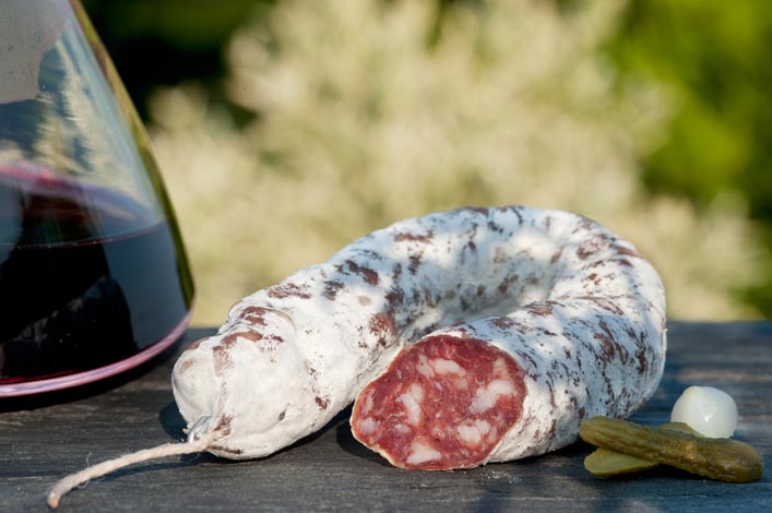 Saucisse sèche d'Auvergne - Salaisons du Lignon